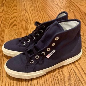 Women’s size 7 (5.5M) SUPERGA Canvas HighTop Shoes